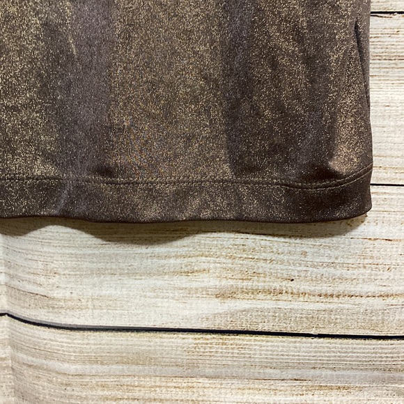 Size 2 | Le Chateau- bronze with subtle shimmer cocktail dress - Picture 6 of 11